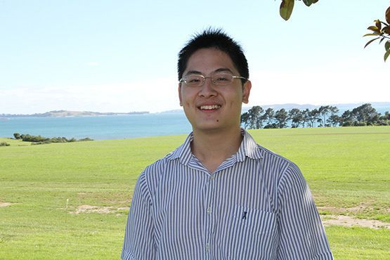 Michael Wang during his time at Macleans College. Michael Wang during his time at Macleans College.