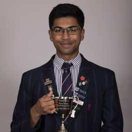 Deputy Head Boy All Rounder Cup For Boys Sanjit Ramesh Chandran