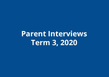Parent Interviews Term 3 2020