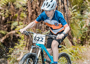 North island mountain biking thumb