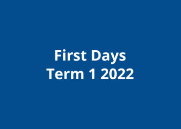 First days term 1 2022