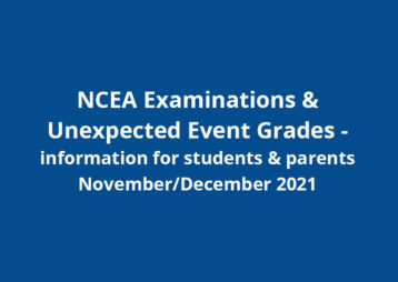 Ncea exams ueg information 2021