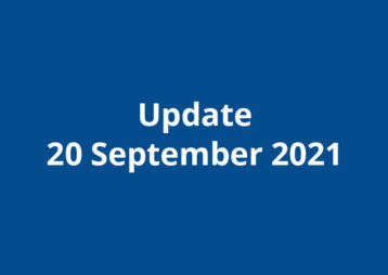 Update 20 september 2021