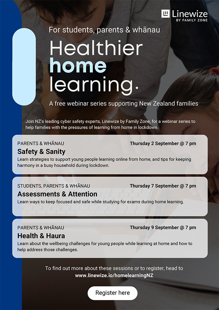 Healthier Home Learning Webinar Series