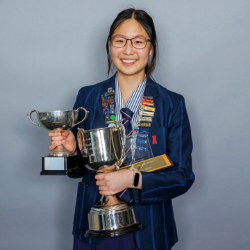 Service to the school head girl wei tian teo