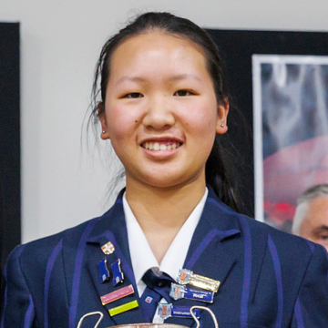 The allan cultural cup for girls lorna zhang