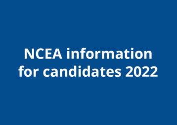 Ncea information 2022