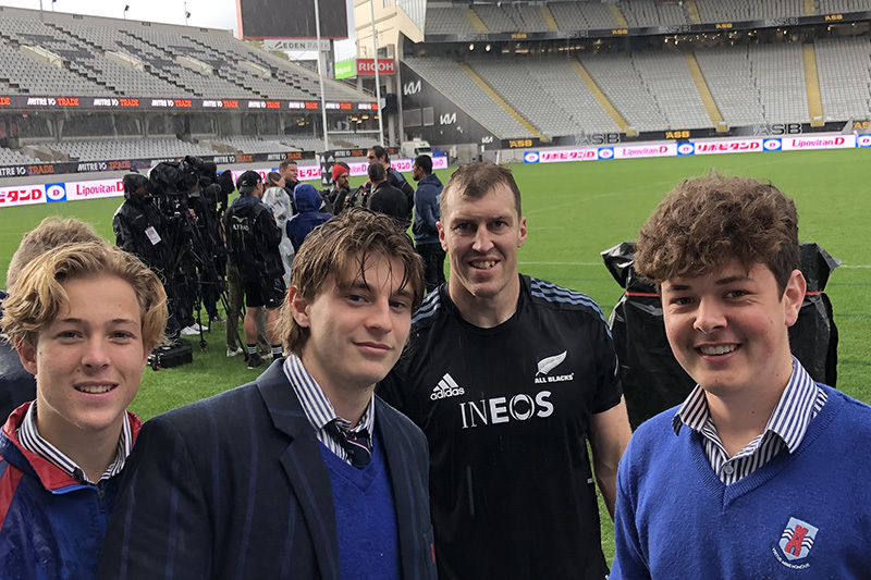 Macleans College students invited to meet the All Blacks