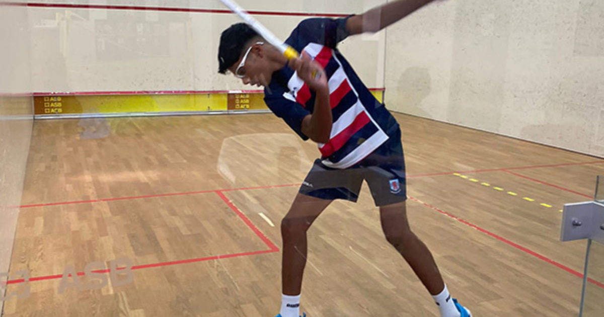 Second place at Auckland Individual Squash Championships Macleans College