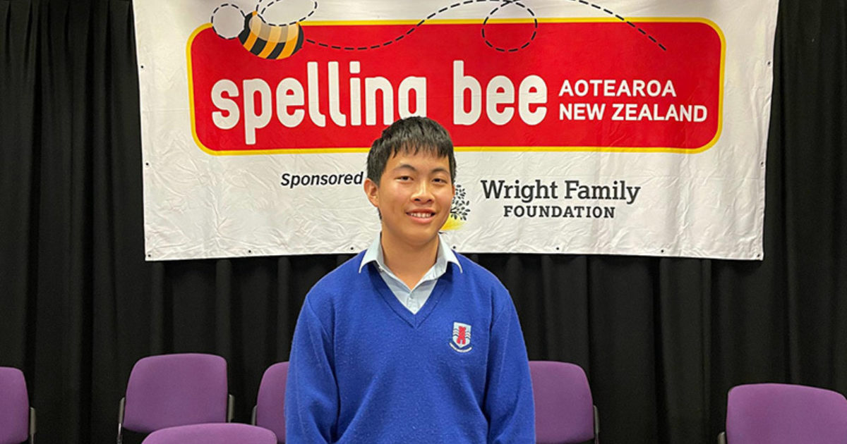 Macleans College student qualifies for Aotearoa New Zealand Spelling