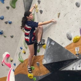 Rock climbing final jazmyn crowther