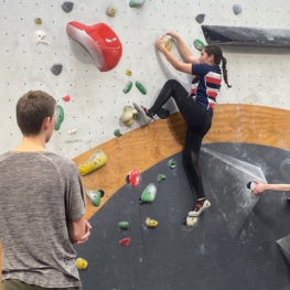 Rock climbing final sophie hazel