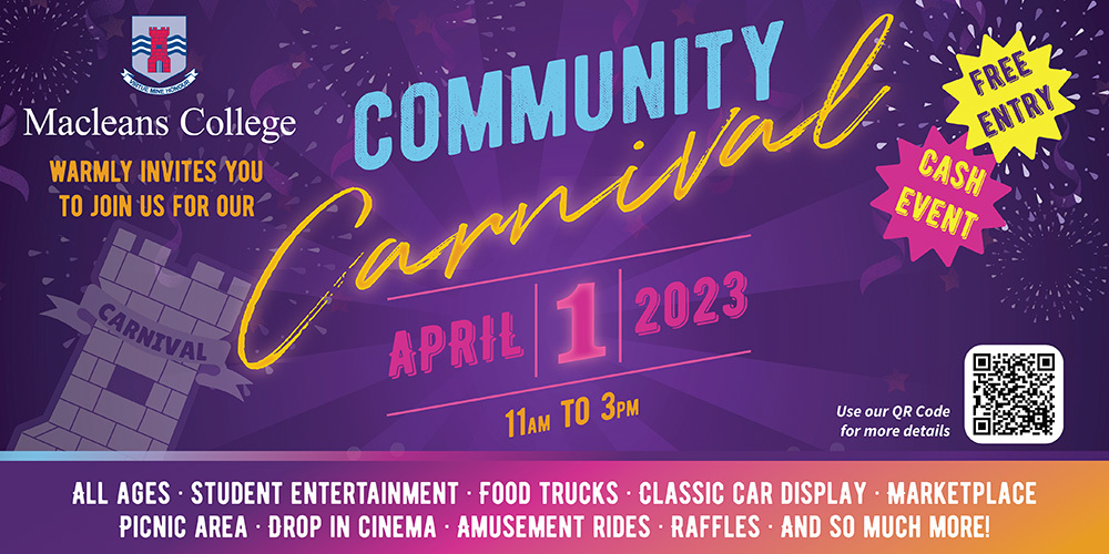 Macleans college community carnival details