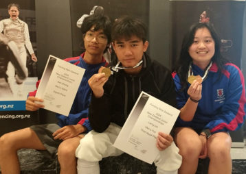 Fencing junior champs