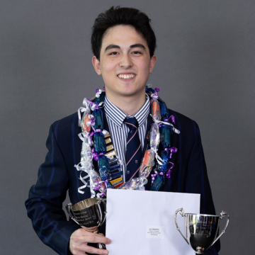 The trenwith cultural cup for boys deputy head boy leo mamedov