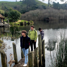 International students hobbiton 013