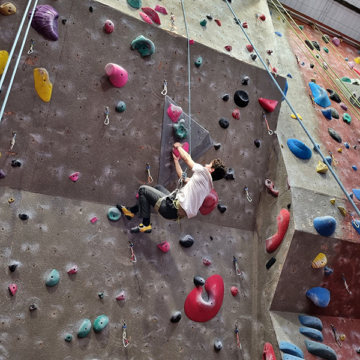 Physical education climbing 006