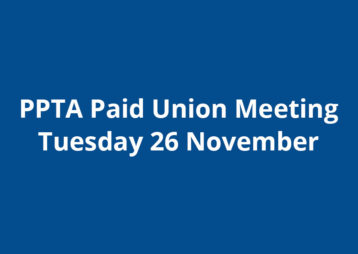 Ppta paid union meeting 26 november