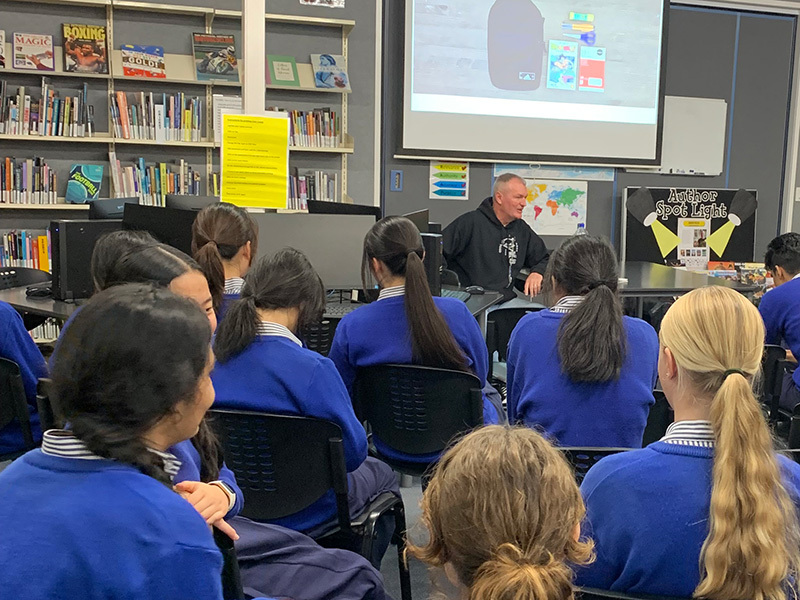 David Rily Author Author David Riley shares stories and wisdom with students - Macleans ...