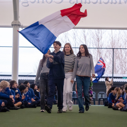 Flag Pageant brings Macleans College together