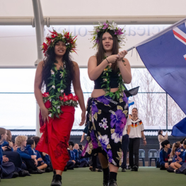 Flag Pageant brings Macleans College together