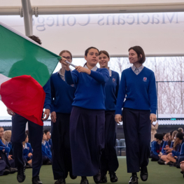 Flag Pageant brings Macleans College together