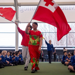 Flag Pageant brings Macleans College together