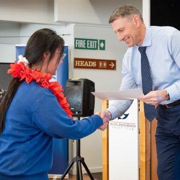 International graduates celebrate their Macleans College journey