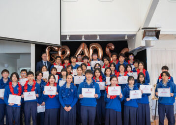 International graduates celebrate their Macleans College journey