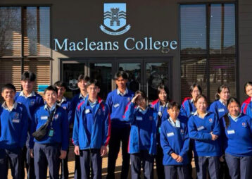 Laos international students enjoy three week experience at Macleans College