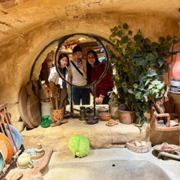 Design and Technology students at Macleans College discover the craftsmanship of Hobbiton