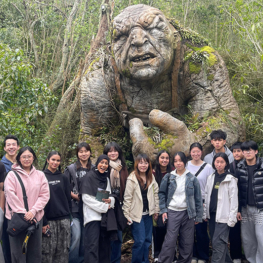 Design and Technology students at Macleans College discover the craftsmanship of Hobbiton