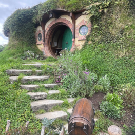 Design and Technology students at Macleans College discover the craftsmanship of Hobbiton