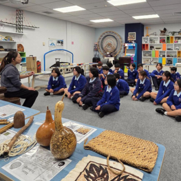 Year 9 ESOL students at Macleans College explore innovation at MOTAT