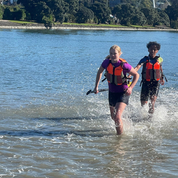 Macleans College Junior Adventure Race team takes on Get to Go Regional Qualifier