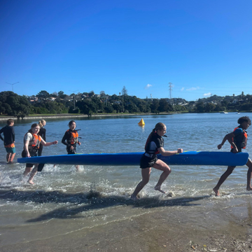 Macleans College Junior Adventure Race team takes on Get to Go Regional Qualifier