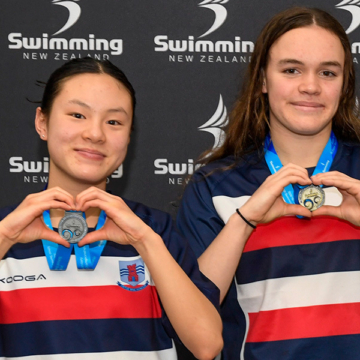 Macleans College swimmers finish sixth at national championships