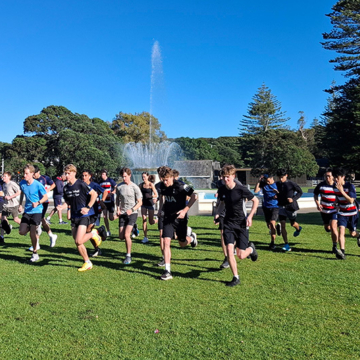 Term 2 training pays off for Macleans College Year 13 students at Tough Guy & Gal Challenge