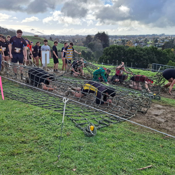 Term 2 training pays off for Macleans College Year 13 students at Tough Guy & Gal Challenge