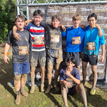 Term 2 training pays off for Macleans College Year 13 students at Tough Guy & Gal Challenge
