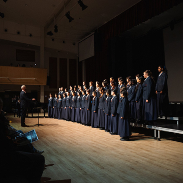 Aria and Voce Castello represent Macleans College at Treble Voices Festival