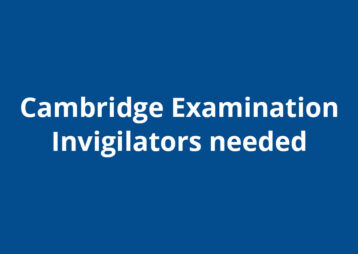 Cambridge invigilators 2026