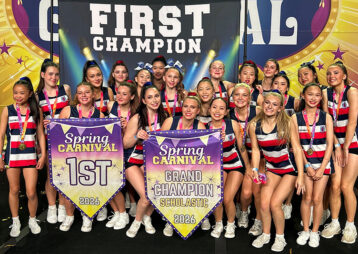 Macleans College Cheerleading team claims national Scholastic Grand Champion title