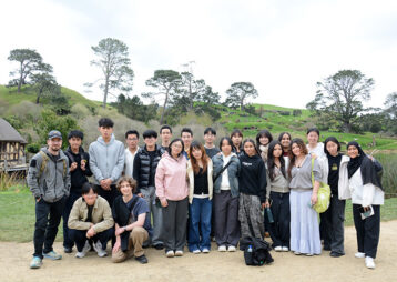 Design and Technology students at Macleans College discover the craftsmanship of Hobbiton