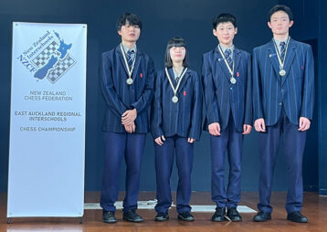 Macleans College crowned East Auckland regional chess champions