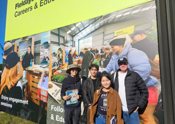 Macleans College students explore innovation and sustainability at Fieldays