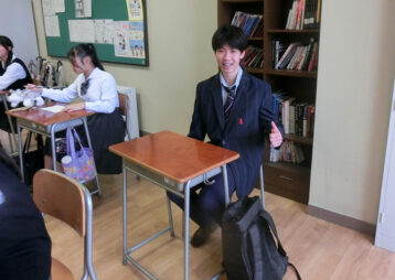 Year 11 student develops Japanese skills through exchange