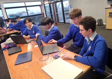 From code to circuits: Macleans College Year 10 students get hands-on with technology