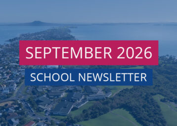 Macleans College September 2026 school newsletter