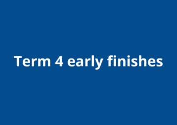 Term 4 2026 early finishes